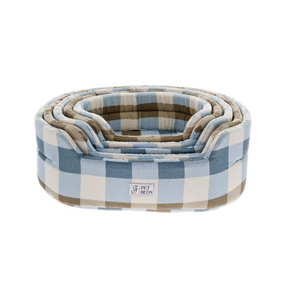 Paniers ovales pour chiens – Paniers en polyester, confort et détente – Espaces de repos portables, tailles XS à XL - T791-P