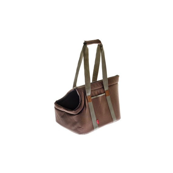 Sac de transport Go-Go gris – Sac pour animaux – Polyester – 43x40x40 cm – Capacité max 7 kg - T878-P