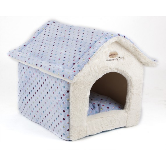 Maison douce – Lit en polyester pour le confort et la détente – Lieu de repos intérieur confortable et portable - T959-P