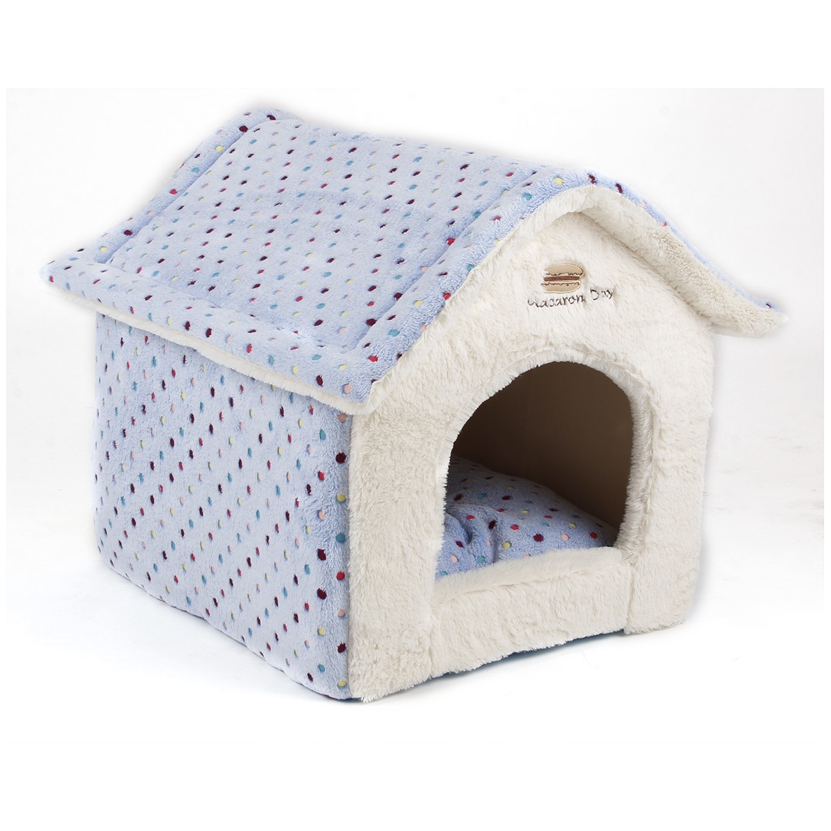Maison douce – Lit en polyester pour le confort et la détente – Lieu de repos intérieur confortable et portable - T959-P