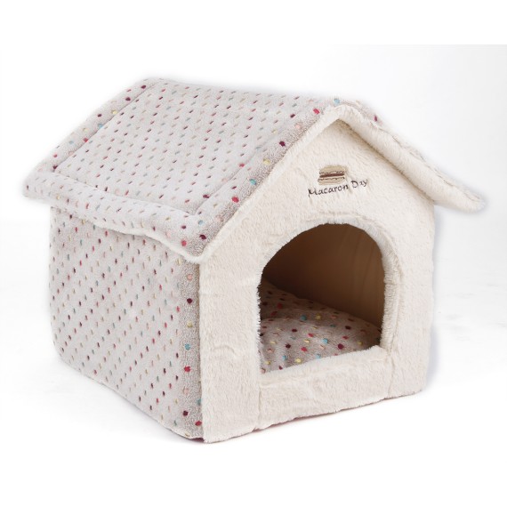 Maison douce – Lit en polyester pour le confort et la détente – Lieu de repos intérieur confortable et portable - T959-P