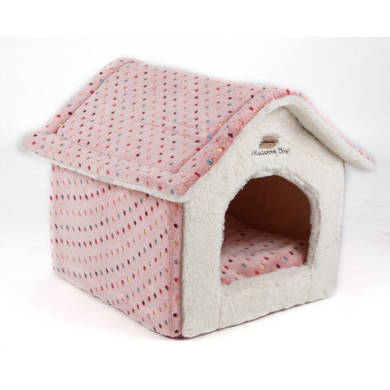 Maison douce – Lit en polyester pour le confort et la détente – Lieu de repos intérieur confortable et portable - T959-P