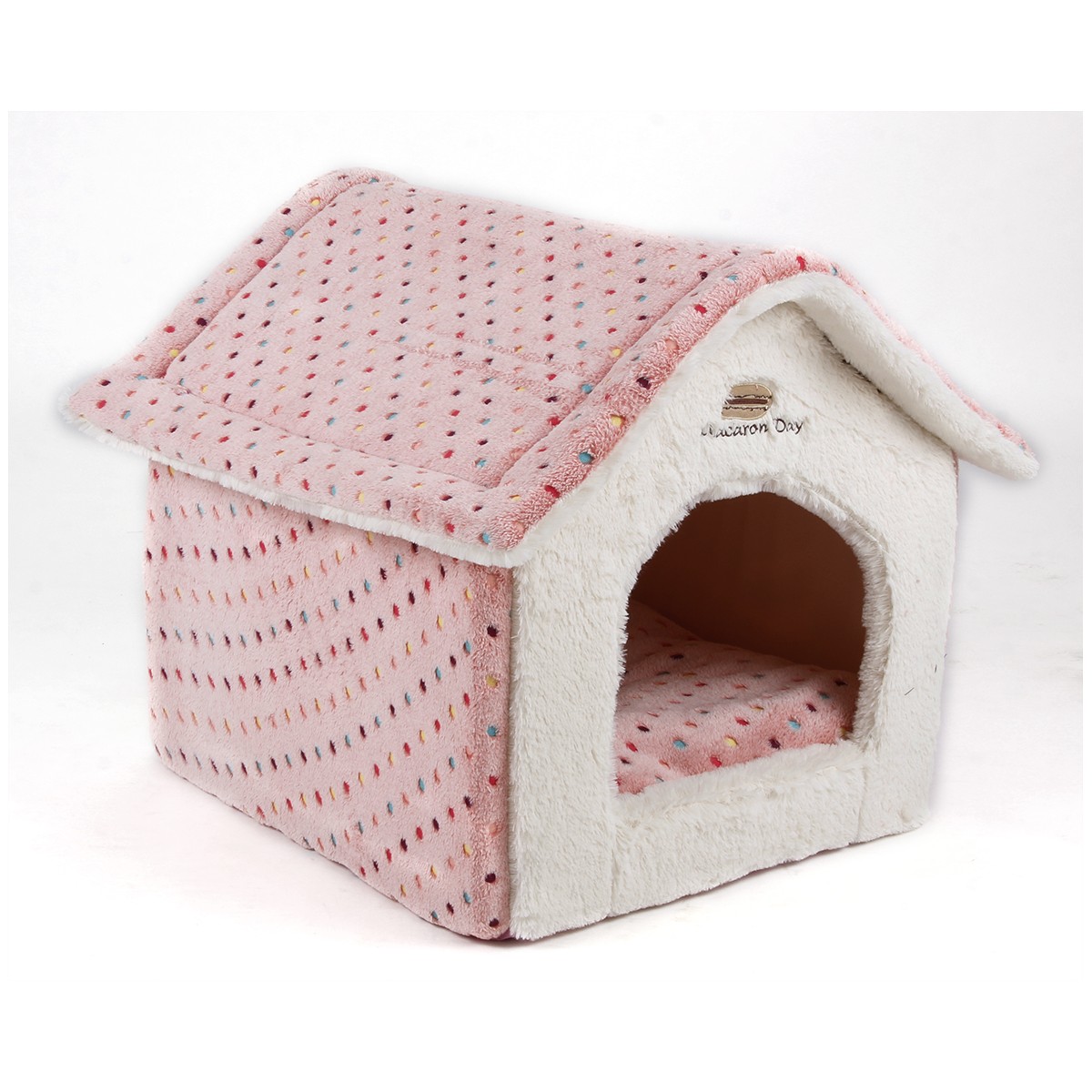 Maison douce – Lit en polyester pour le confort et la détente – Lieu de repos intérieur confortable et portable - T959-P