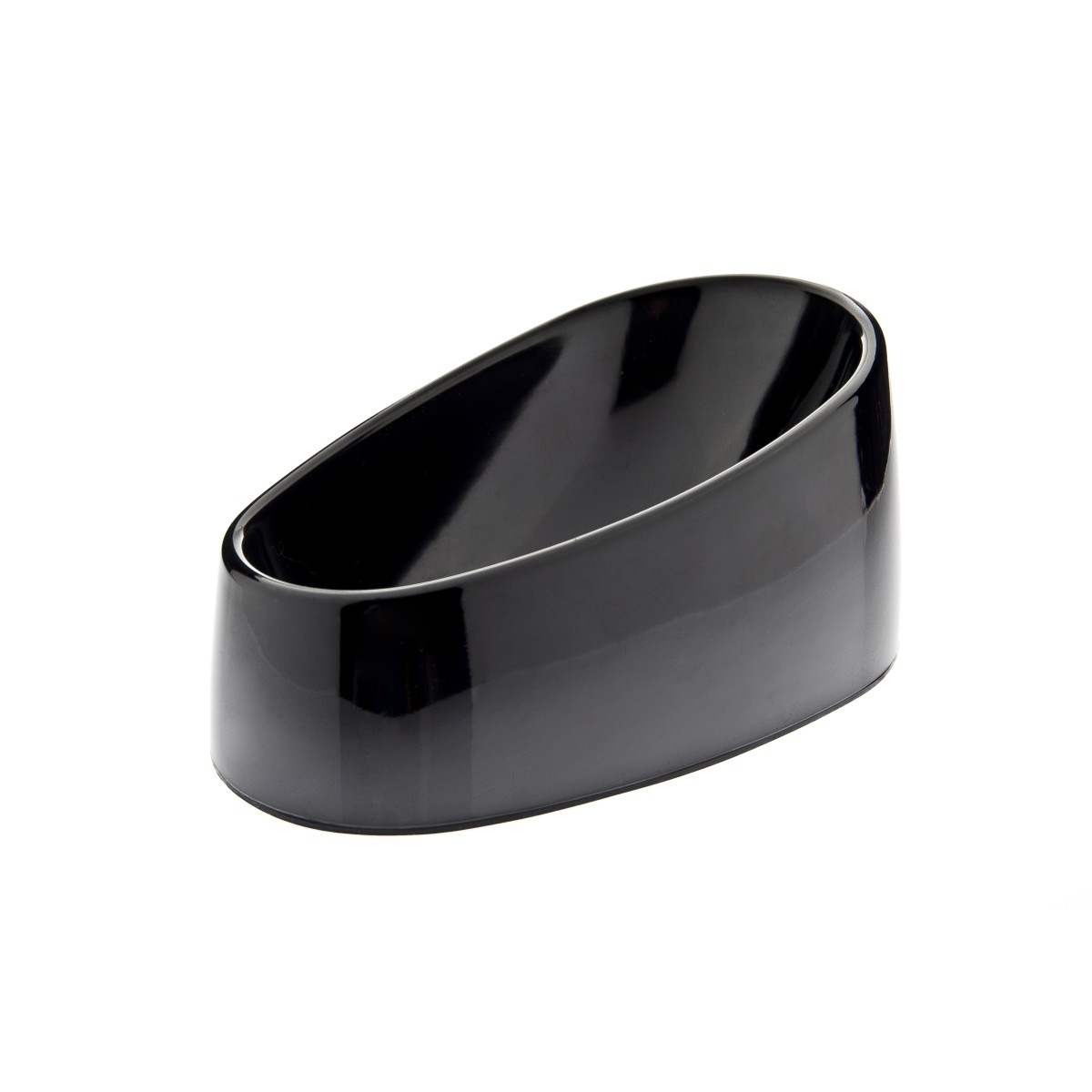 Bol Levriero en silicone – 24 x 14 x 10 cm – Noir