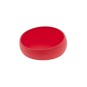 Bol Bouledogue en silicone – Rouge – 14 x 6 cm