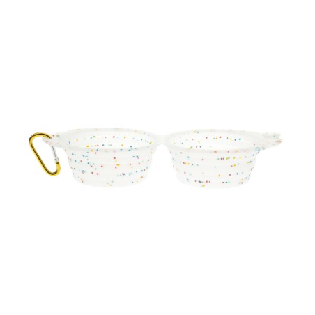 Bol double en silicone Confettis – 2 x 210 ml