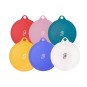 Couvercles universels Cappuccetto – Set de 6 – Rouge