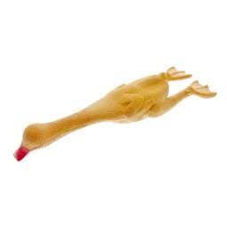 Canard en latex pour chien - Jouet interactif couineur - Jouet à mâcher amusant - Latex durable