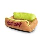 Panier pour chien Hot-Dog – Design confortable et amusant pour chiens et chats – Matériau en polyester doux – 68 x 50 x 20 cm