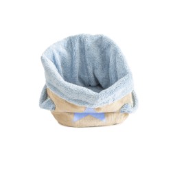 Panier rembourré pour animaux de compagnie – Style jute confortable pour chiens et chats – Coussin en polyester doux