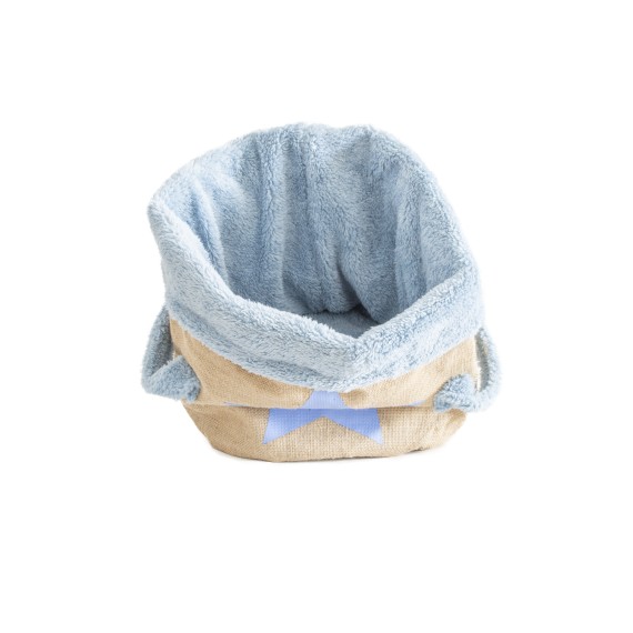 Panier rembourré pour animaux de compagnie – Style jute confortable pour chiens et chats – Coussin en polyester doux