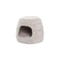Lit doux pour animaux de compagnie Burrow – Nid douillet en polyester pour chiens et chats – Design confortable pour la détente