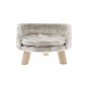 Canapé Nanna – Lit douillet pour animaux de compagnie – Polyester et bois durables