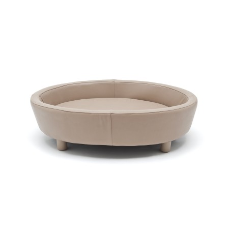 Canapé Gris Maison – Panier pour animaux durable – Standard – 83 x 63 x 23 cm / PU et bois