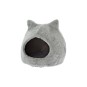 Petbed Ears Cat – Panier pour chat confortable en polyester avec joli motif d'oreilles et dessous antidérapant – 45 x 45 cm