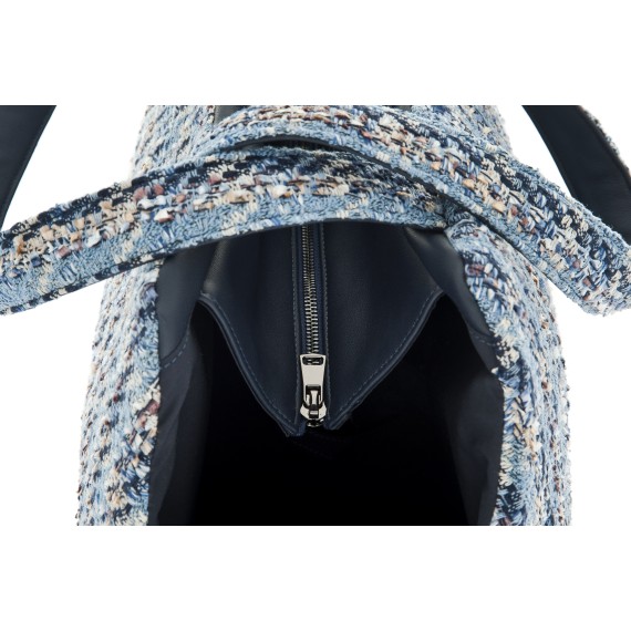 Sac de transport Grace – Avec poche, laisse de sécurité et housse – Similicuir et polyester