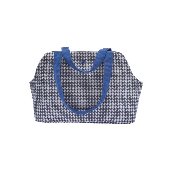 Sac de transport Siviglia – Laisse intérieure intégrée – Toile de coton résistante – 40x30x20 cm