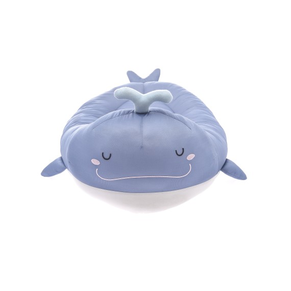 Panier pour animaux Balenotto – Design baleine en polyester et nylon doux pour plus de confort et de soulagement de l'anxiété