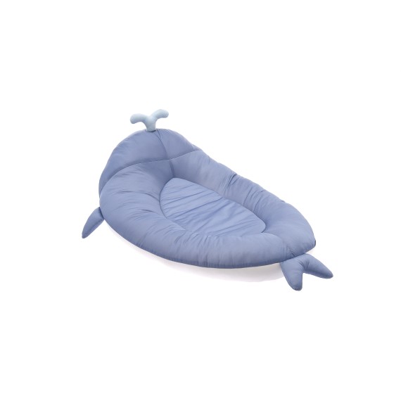 Panier pour animaux Balenotto – Design baleine en polyester et nylon doux pour plus de confort et de soulagement de l'anxiété