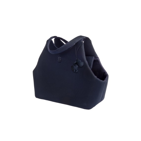 Sac de transport Lilli – Avec laisse intérieure et accessoire amovible – Polyester et coton – 40x40x20 cm