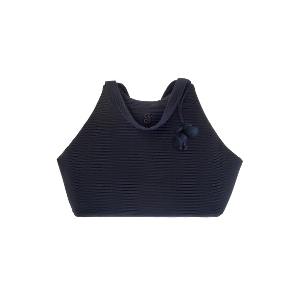 Sac de transport Lilli – Avec laisse intérieure et accessoire amovible – Polyester et coton – 40x40x20 cm