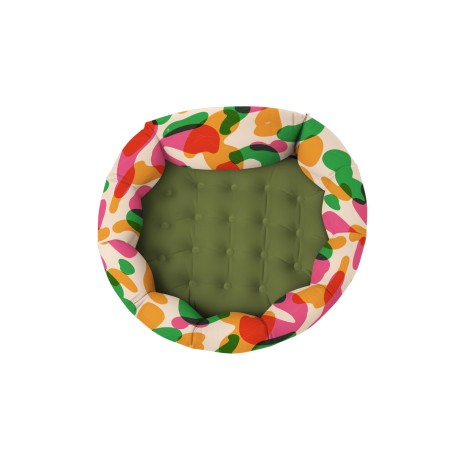 Lit gonflable Blow pour animaux de compagnie – Matelas portable polyester avec isolation thermique – Usage intérieur/extérieur