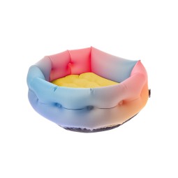 Lit gonflable Blow pour animaux de compagnie – Matelas portable polyester avec isolation thermique – Usage intérieur/extérieur