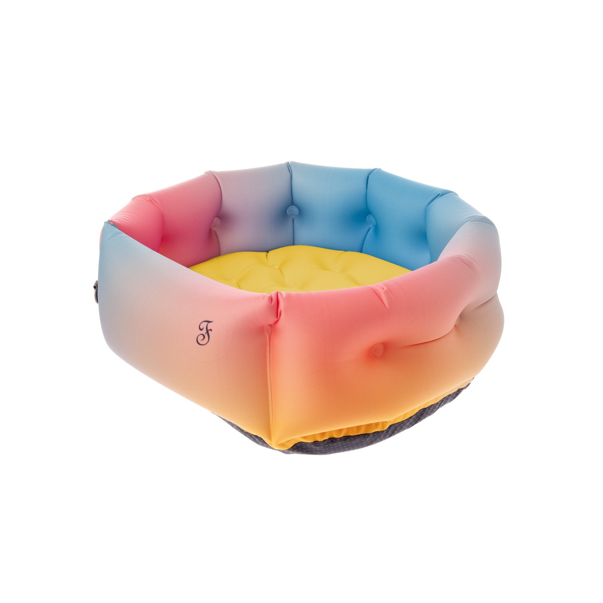 Lit gonflable Blow pour animaux de compagnie – Matelas portable polyester avec isolation thermique – Usage intérieur/extérieur