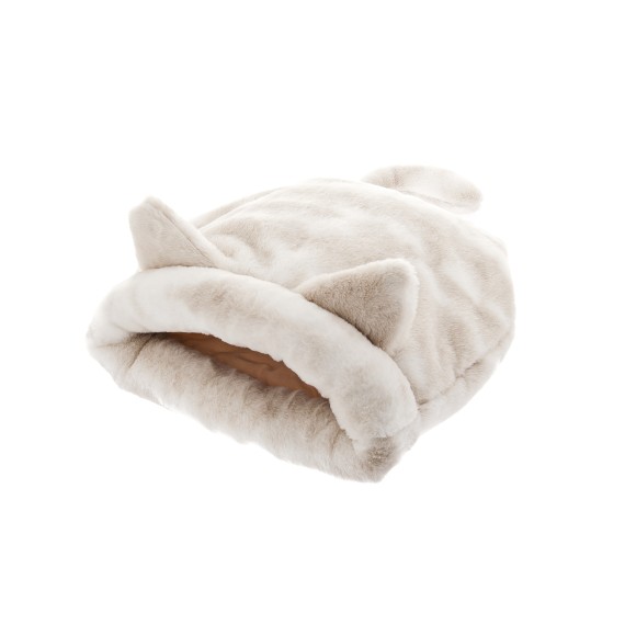 Sac de couchage 55 x 55 cm – Panier en polyester pour animaux de compagnie, confort et soutien – Espace de repos