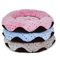 Coussins pour animaux de compagnie en polyester, lot de 3, doux et confortables, pour un repos confortable et relaxant