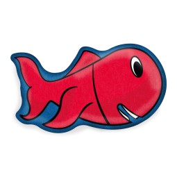 Jouet pour chat en forme de poisson - Jeu interactif avec stimulation naturelle - Matatabi et tissu