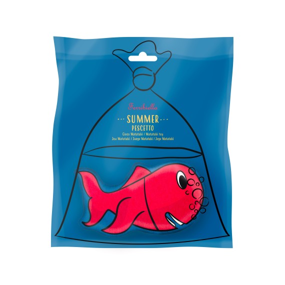 Jouet pour chat en forme de poisson - Jeu interactif avec stimulation naturelle - Matatabi et tissu