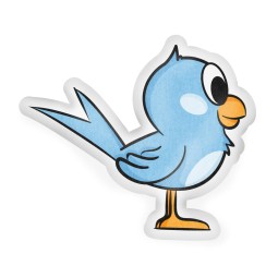 Jouet oiseau pour chat - Jeu interactif avec stimulation naturelle - Variante rouge - Matatabi et tissu