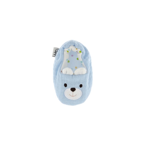 Chaussures Jouets - Motif Ours Mignon Mâcher et Jouer - Tissu Doux - 1 cm