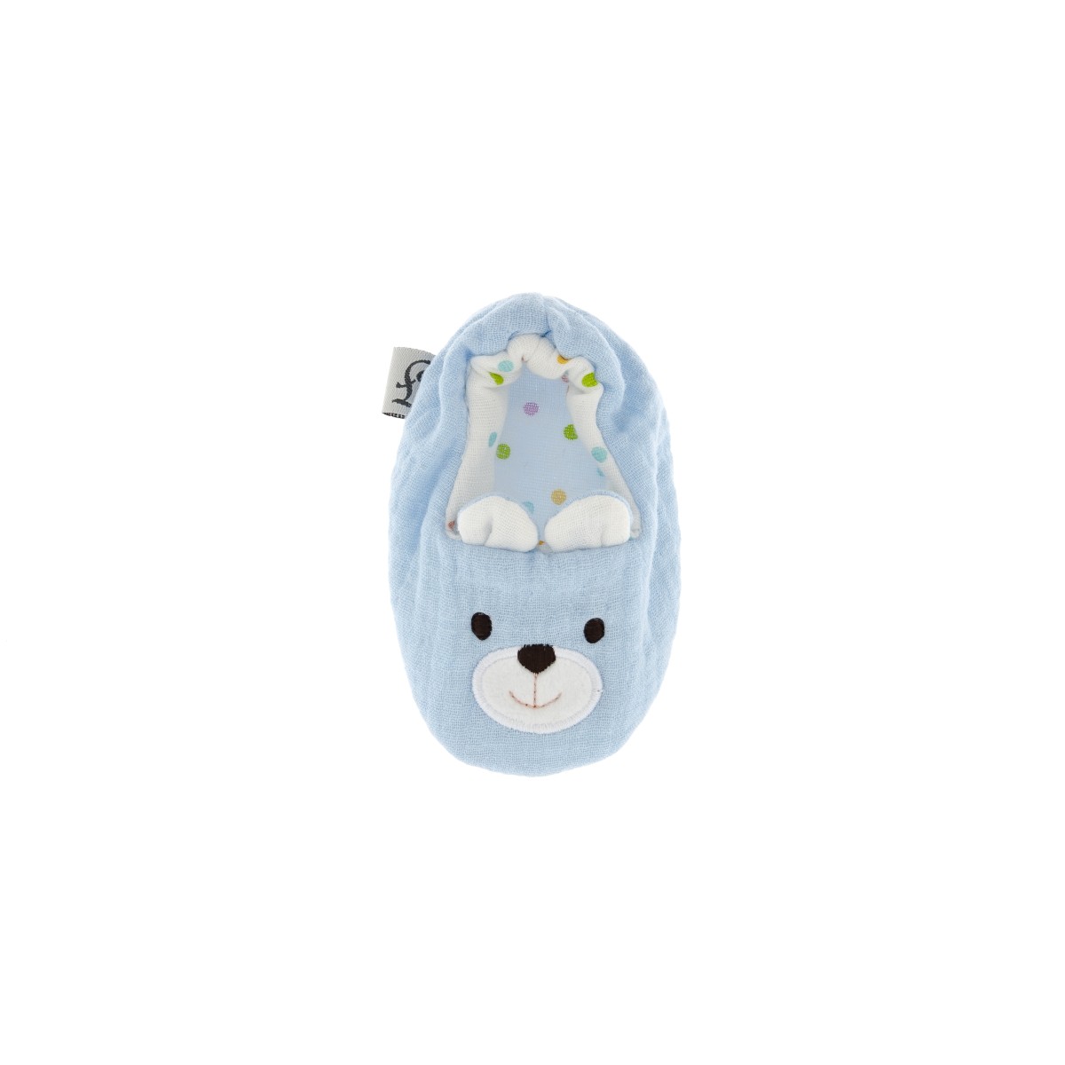 Chaussures Jouets - Motif Ours Mignon Mâcher et Jouer - Tissu Doux - 1 cm
