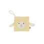 Livret de jouets - Jouet interactif en tissu doux - Pois colorés - 10 x 10 x 2 cm