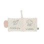 Livret de jouets - Jouet interactif en tissu doux - Pois colorés - 10 x 10 x 2 cm