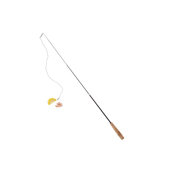 Jouet interactif pour chat en forme de crevettes Matatabi - Matatabi et polyester - 9 x 4 x 2,5 cm