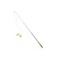 Jouet interactif pour chat en forme de crevettes Matatabi - Matatabi et polyester - 9 x 4 x 2,5 cm