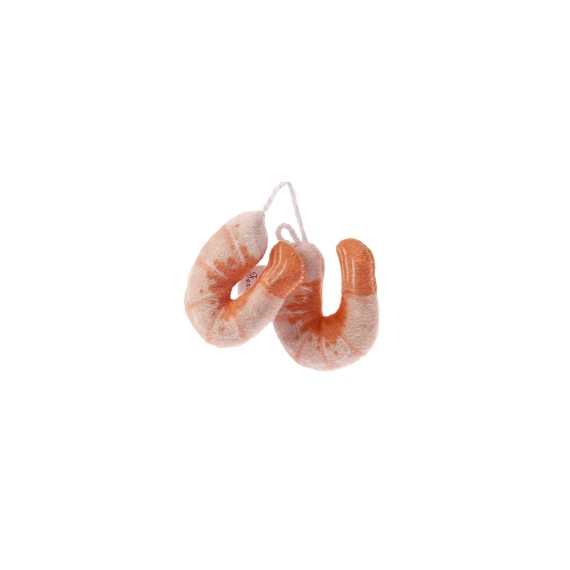Jouet interactif pour chat en forme de crevettes Matatabi - Matatabi et polyester - 9 x 4 x 2,5 cm