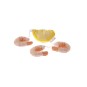 Jouet interactif pour chat en forme de crevettes Matatabi - Matatabi et polyester - 9 x 4 x 2,5 cm