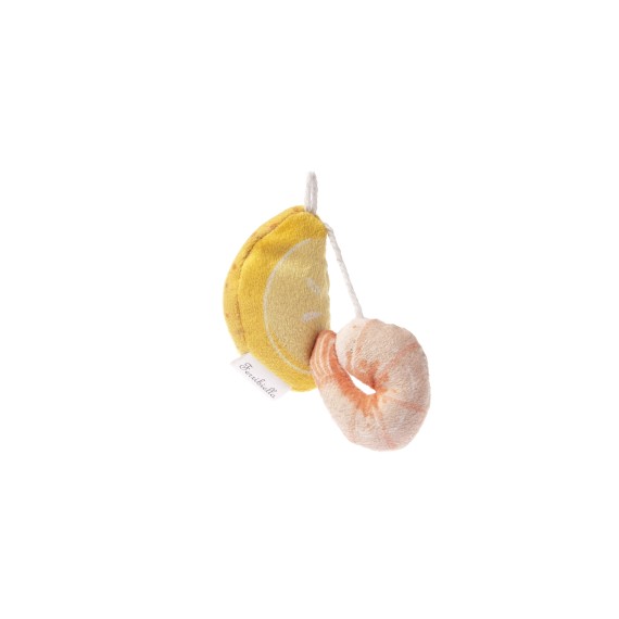 Jouet interactif pour chat en forme de crevettes Matatabi - Matatabi et polyester - 9 x 4 x 2,5 cm