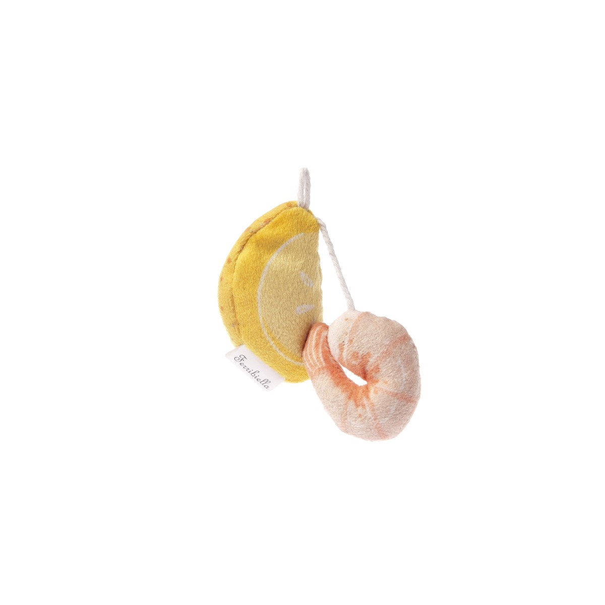 Jouet interactif pour chat en forme de crevettes Matatabi - Matatabi et polyester - 9 x 4 x 2,5 cm