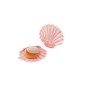 Jouet interactif pour chat en forme de coquilles Saint-Jacques Matatabi - Matatabi et polyester - 12 x 9 x 2,5 cm