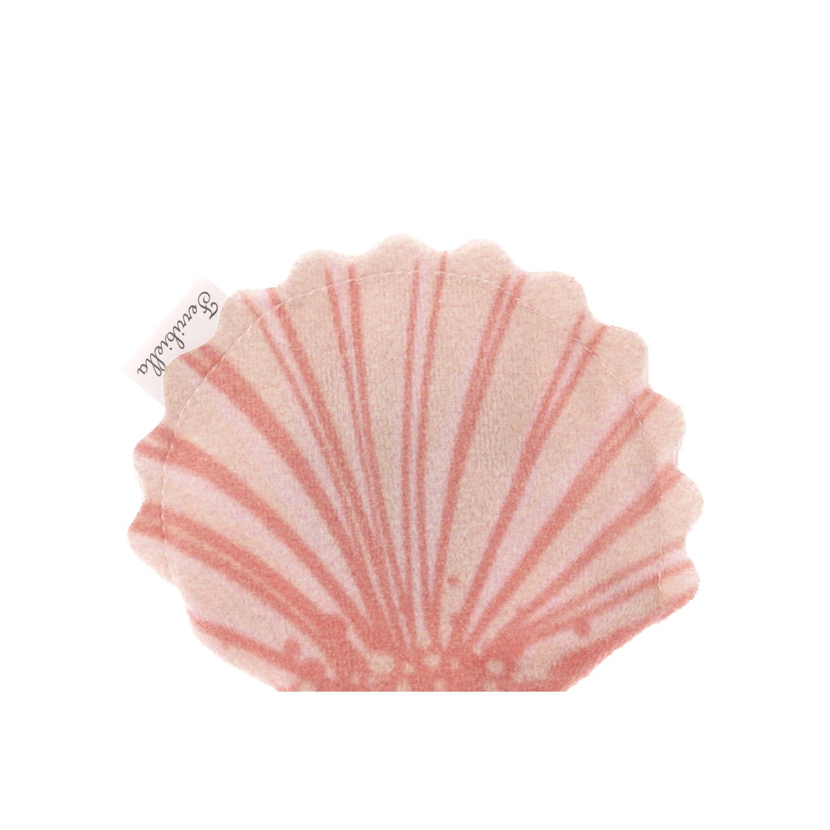 Jouet interactif pour chat en forme de coquilles Saint-Jacques Matatabi - Matatabi et polyester - 12 x 9 x 2,5 cm