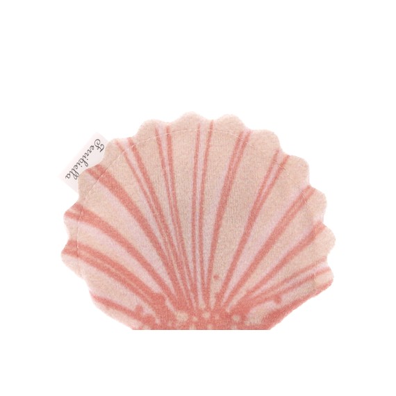 Jouet interactif pour chat en forme de coquilles Saint-Jacques Matatabi - Matatabi et polyester - 12 x 9 x 2,5 cm