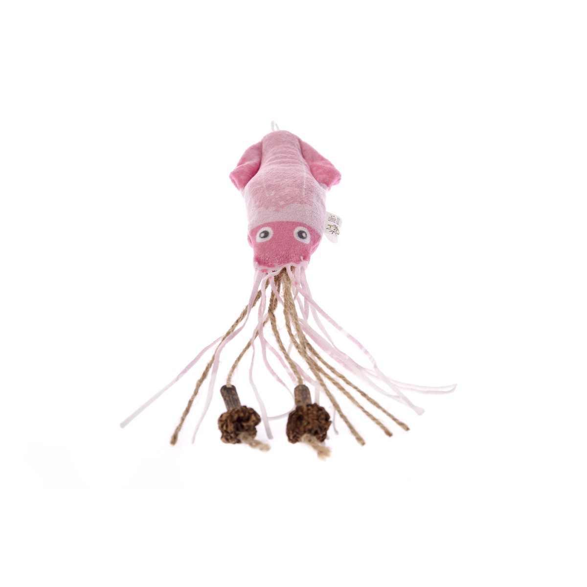 Jouet interactif pour chat en forme de calmar Matatabi - Matatabi et polyester - 25 x 5,5 x 2,5 cm