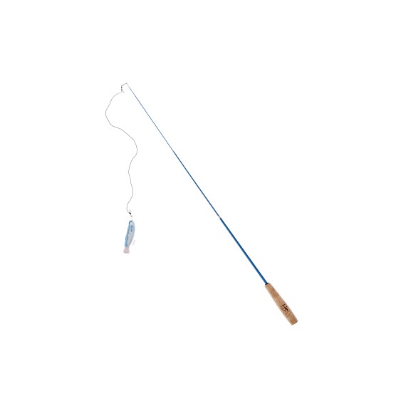Jouet pour chat Matatabi Herrings - Mâcher et jouer interactif - Matatabi & Polyester - 10x2x1,5 cm