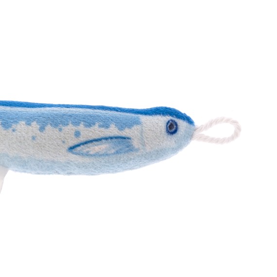 Jouet pour chat Matatabi Herrings - Mâcher et jouer interactif - Matatabi & Polyester - 10x2x1,5 cm