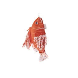 Jouet interactif pour chat Matatabi Poisson-scorpion - Matatabi et polyester - 17 x 5,5 x 4 cm